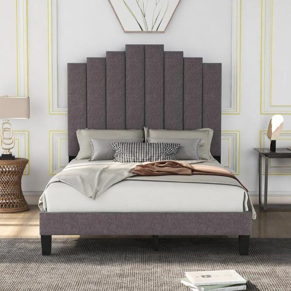 Evonne Platform Bed with MDF Wood Base