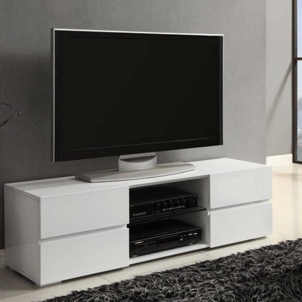Paragon Furniture White Media Unit