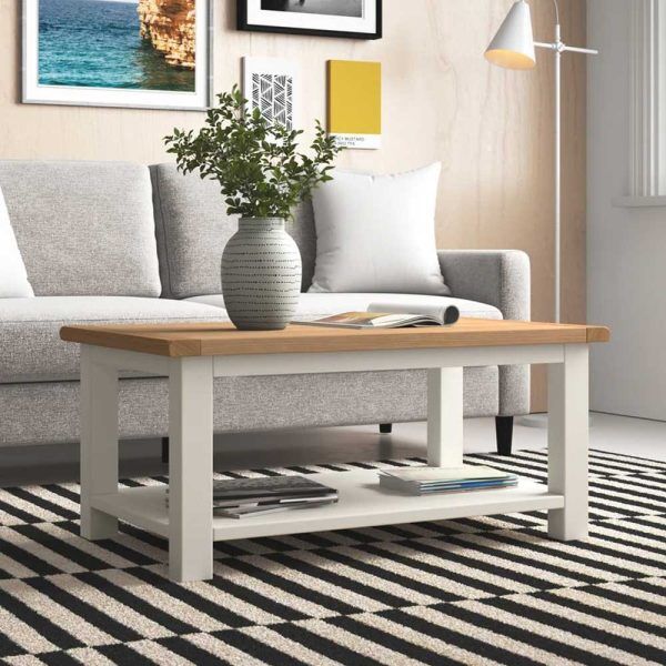 Sleek Modernistic Open Coffee Table
