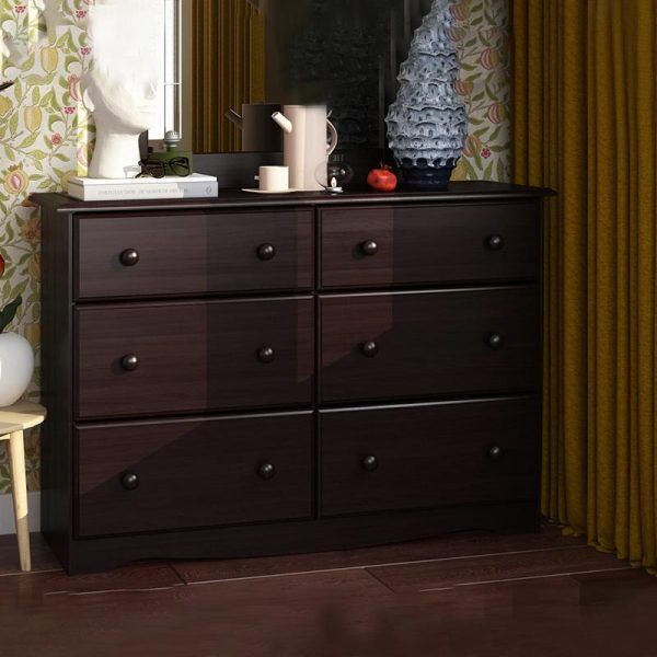 Paragon Modern Double Chest with 6-Drawer