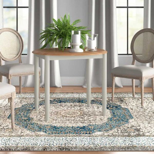 Solid Oak Round Dining Table From Paragon Furniture