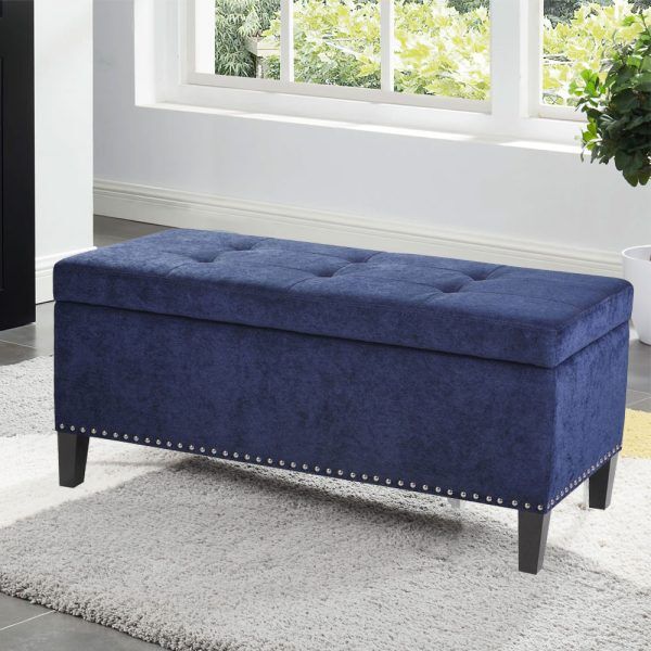Paragon Furniture Ottoman Bench with Storage