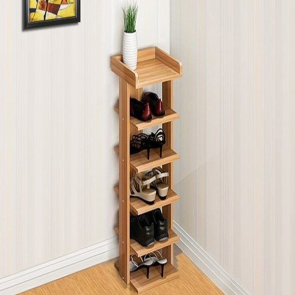 Modern Wooden Multi-layer Shoe Rack