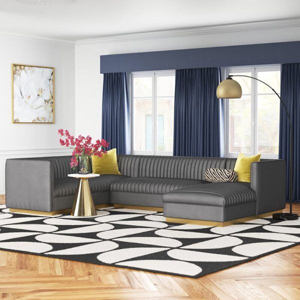 Cecilie Symmetrical Sectional Sofa Upholstery