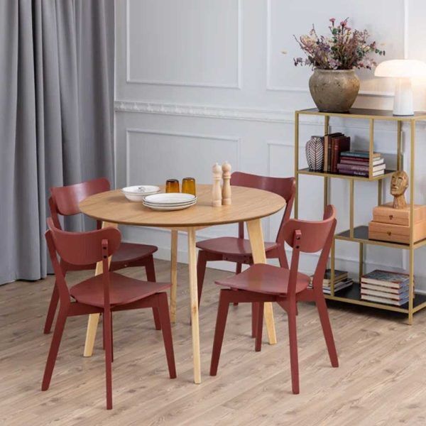 Celeste Dining Table With Round Tap