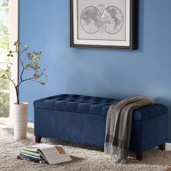 Paragon Tufted Queen Storage Bench