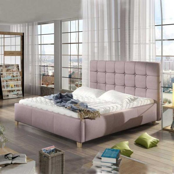 Paragon Furniture Bed with Button Tufted