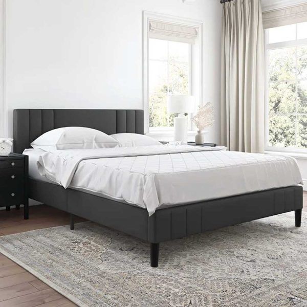 Paragon Furniture Fabric-Covered upholstered Bed