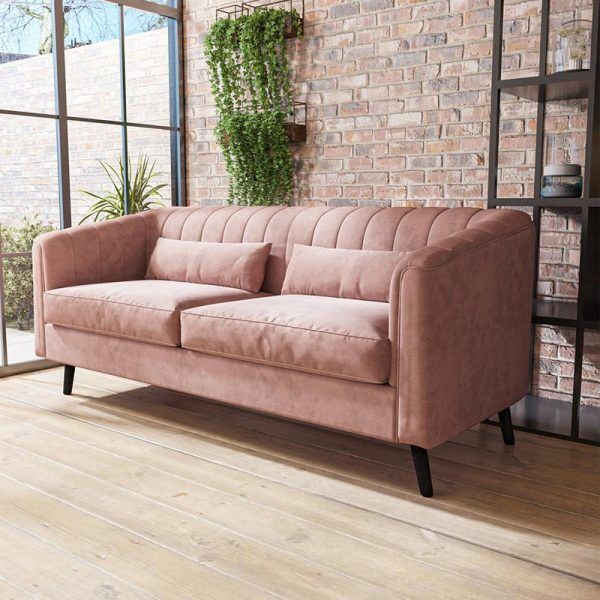 Buy 3 Seater Sofa in Velvet