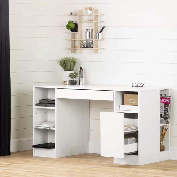 Elegant Office Desk with Additional storage